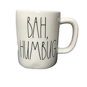 RAE Dunn Bah Humbug Mug Christmas Scrooge